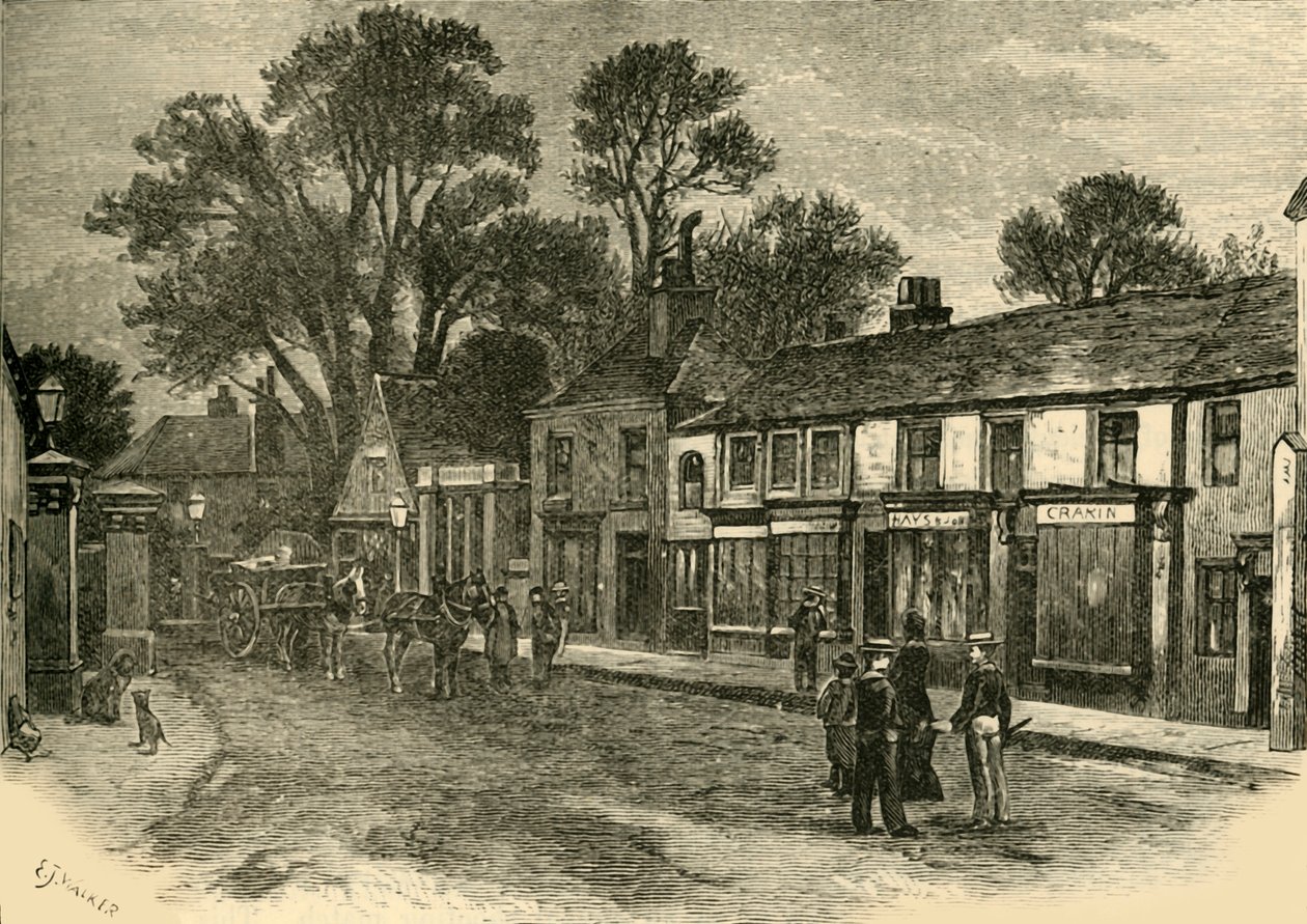 I High Street, 1898. af Unbekannt