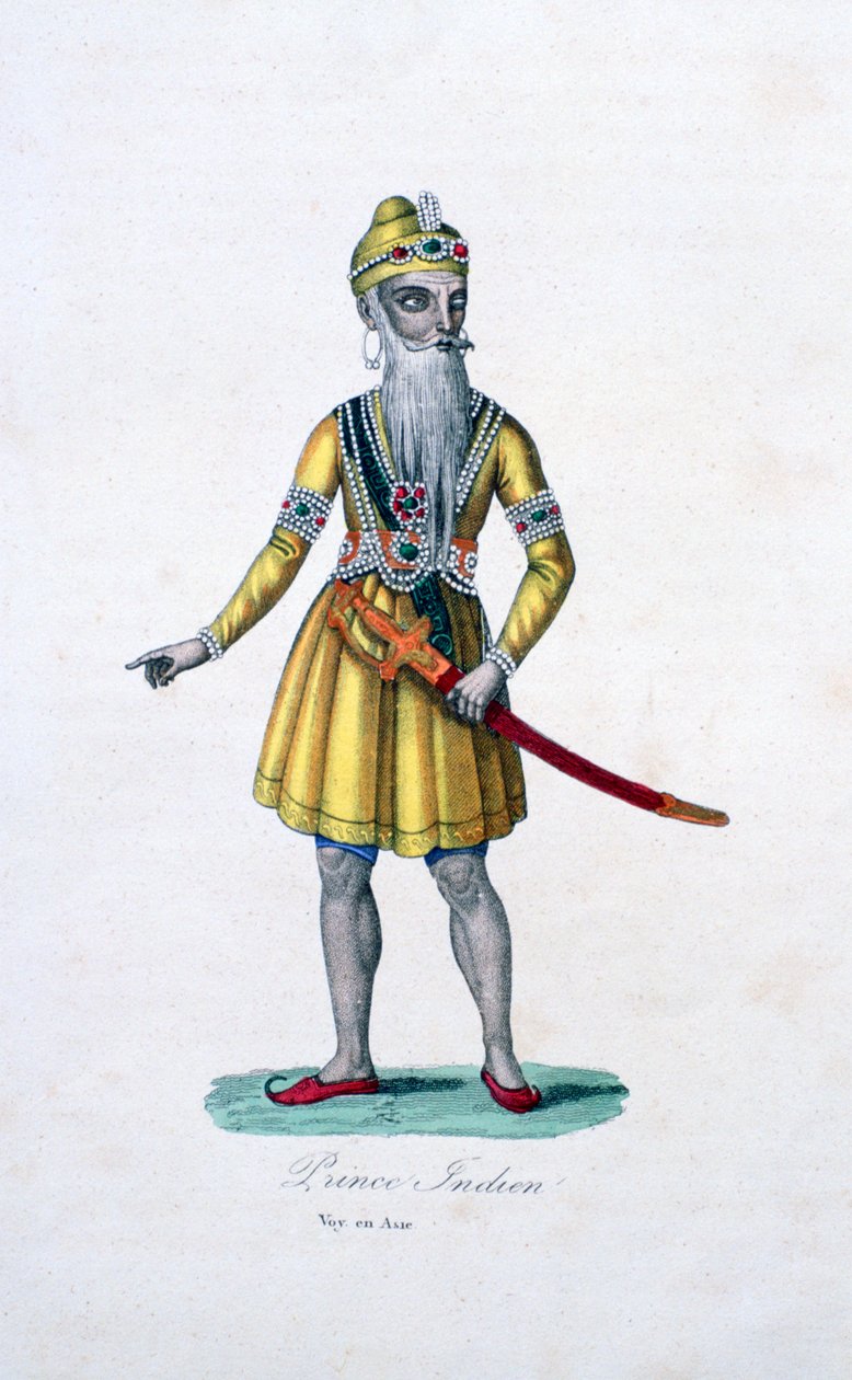 Indisk prins, 1830 af Unbekannt