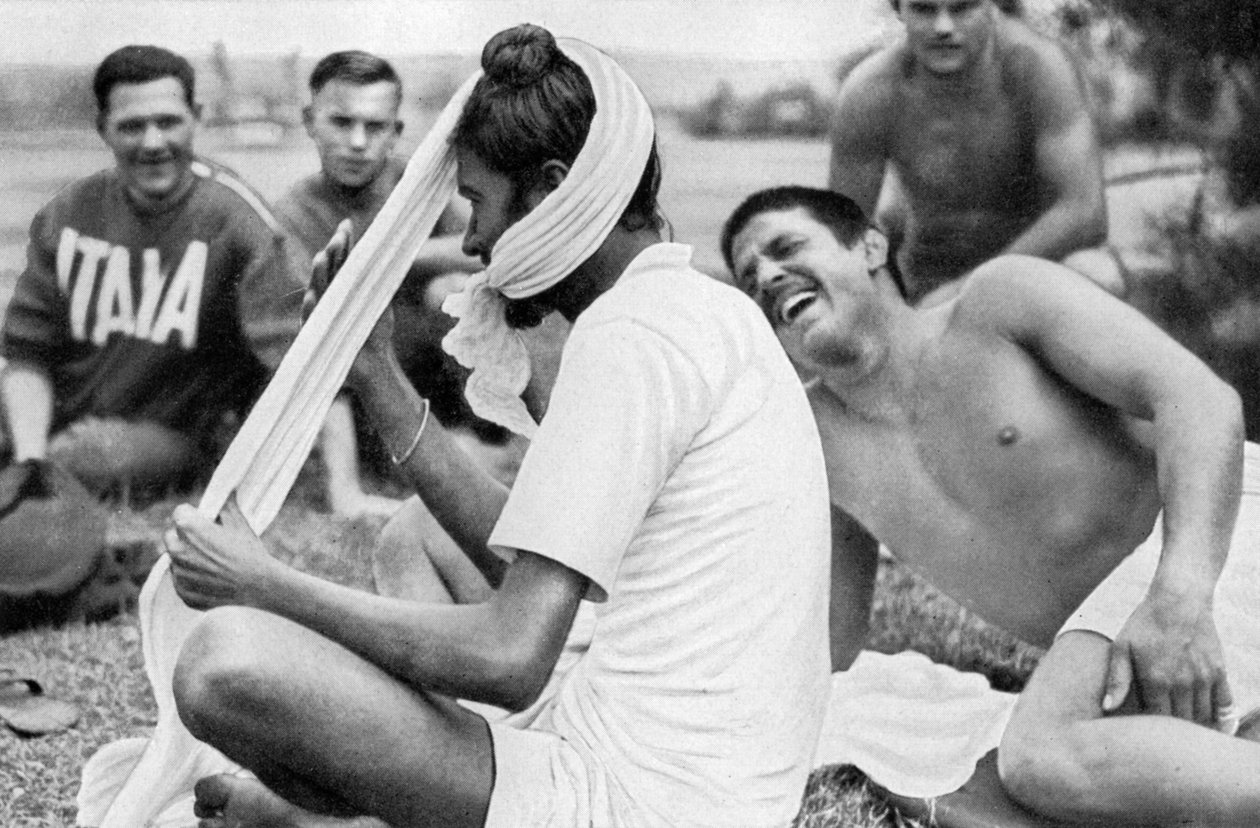 Indisk sikh-atlet, OL i Berlin, 1936 af Unbekannt