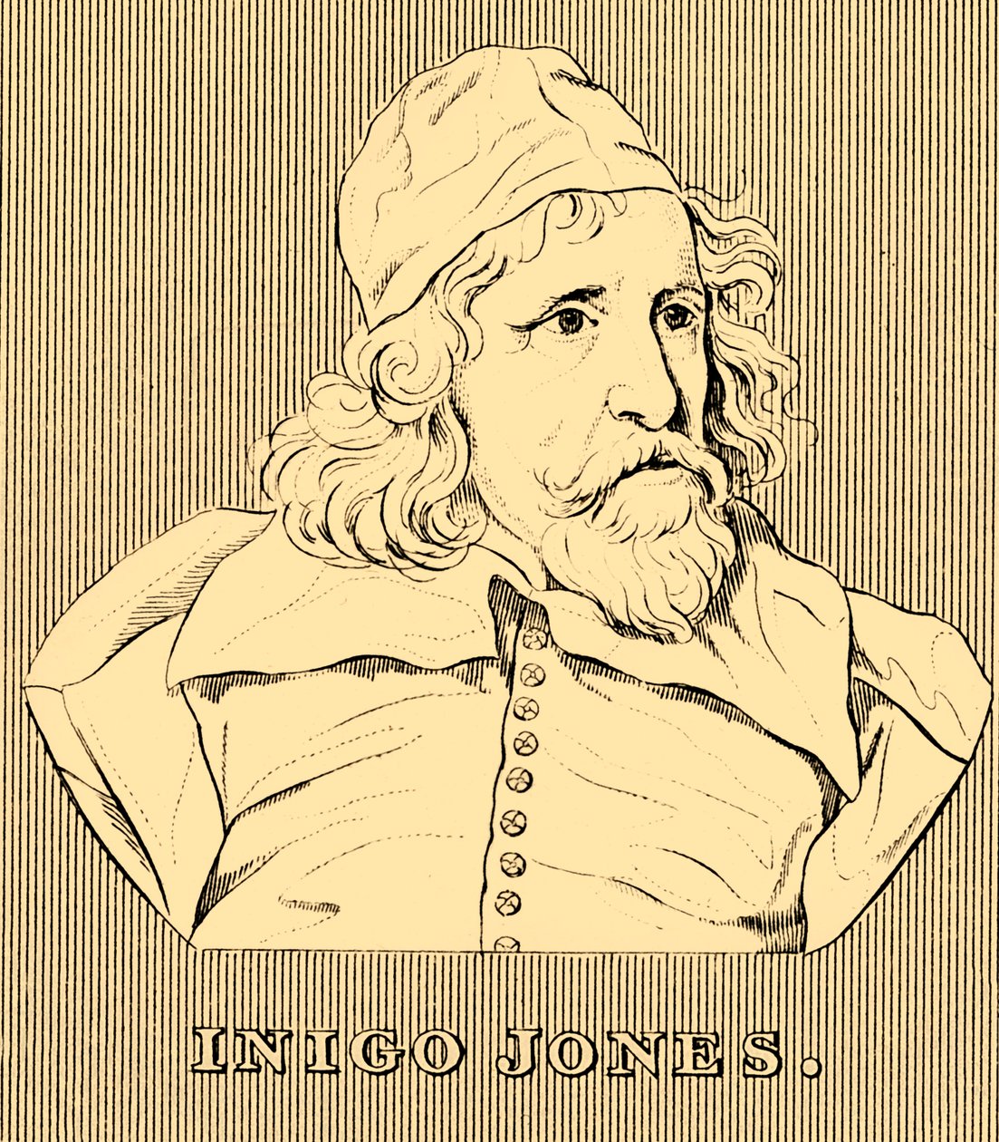 Inigo Jones, 1573-1652, 1830. af Unbekannt