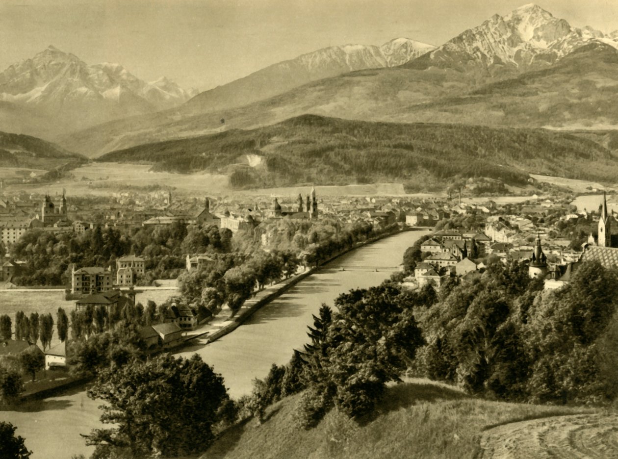 Innsbruck, Tyrol, Østrig, c1935. af Unbekannt