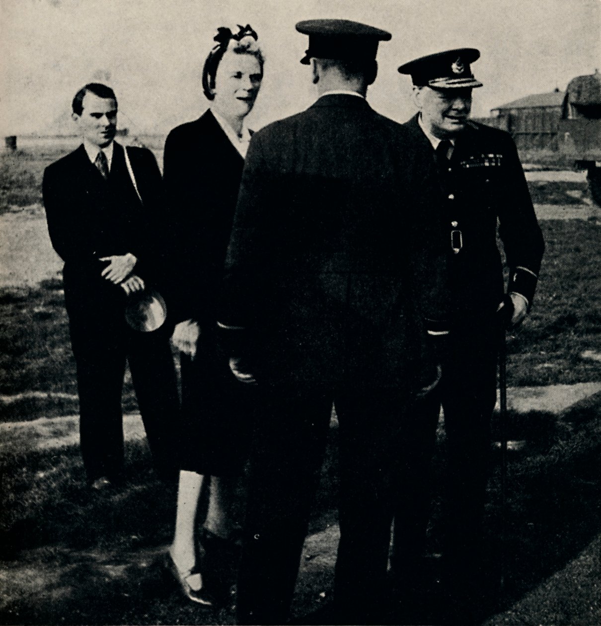 Inspicerer R.A.F. Etablissement, 1940