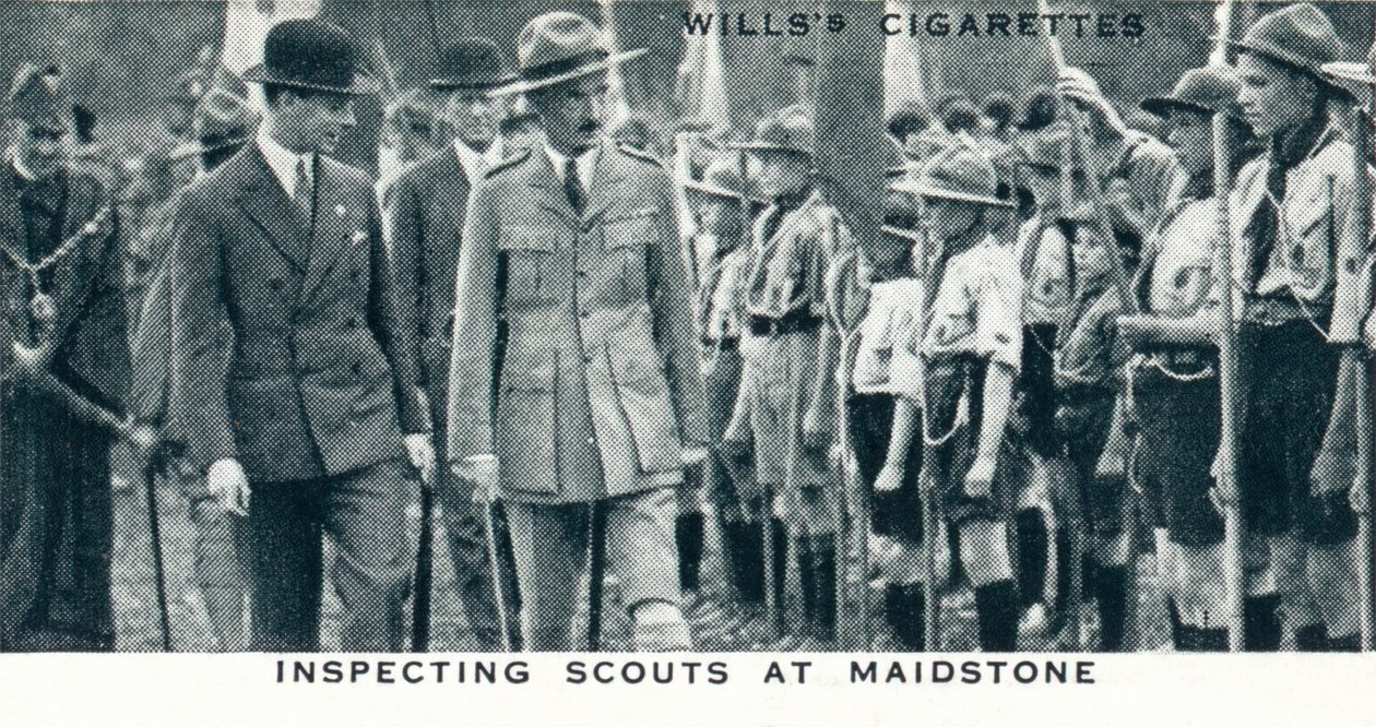 Inspecting Scouts at Maidstone, 1929 1937 af Unbekannt