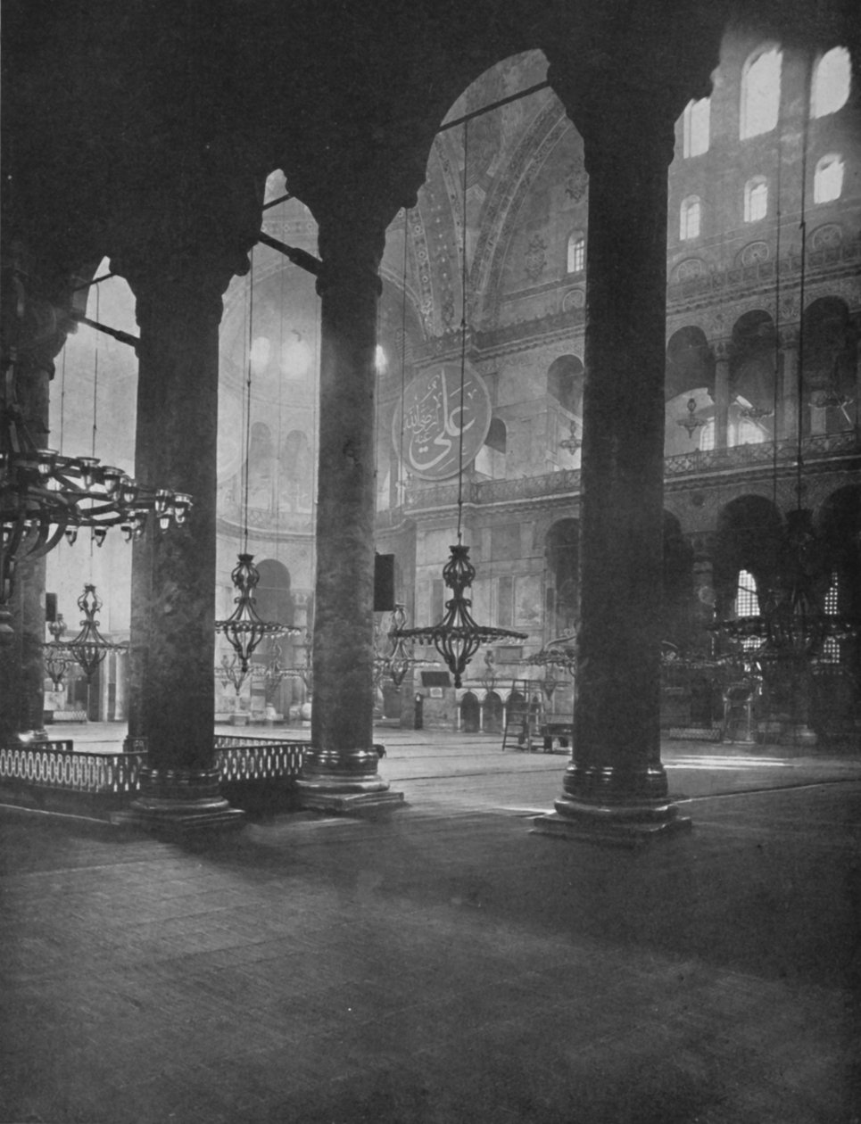 Interiør af Santa Sophia, 1913 af Unbekannt