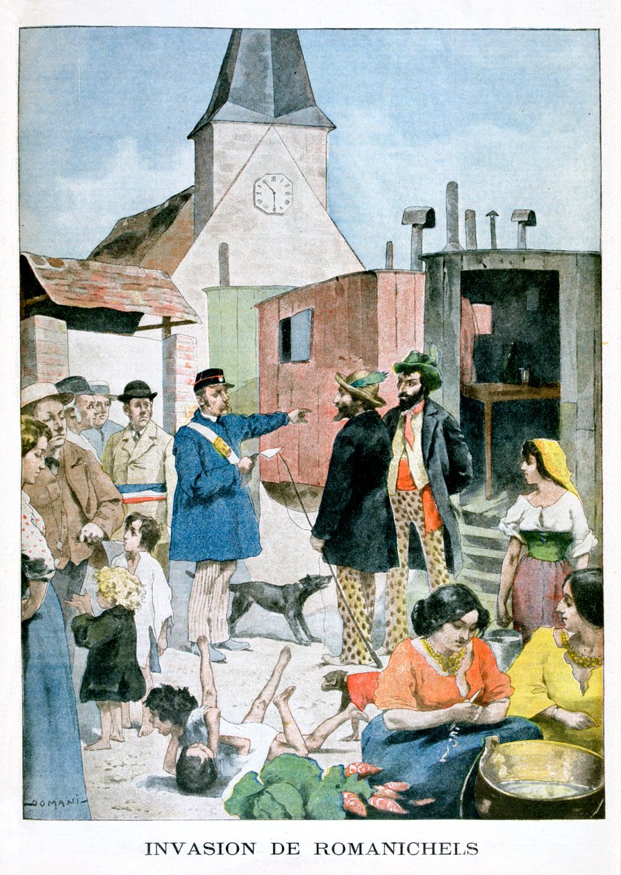 Romanises invasion, 1901 af Unbekannt