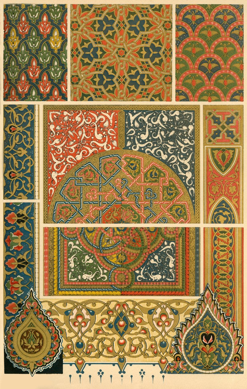Islamiske illuminerede manuskripter, 1898. af Unbekannt