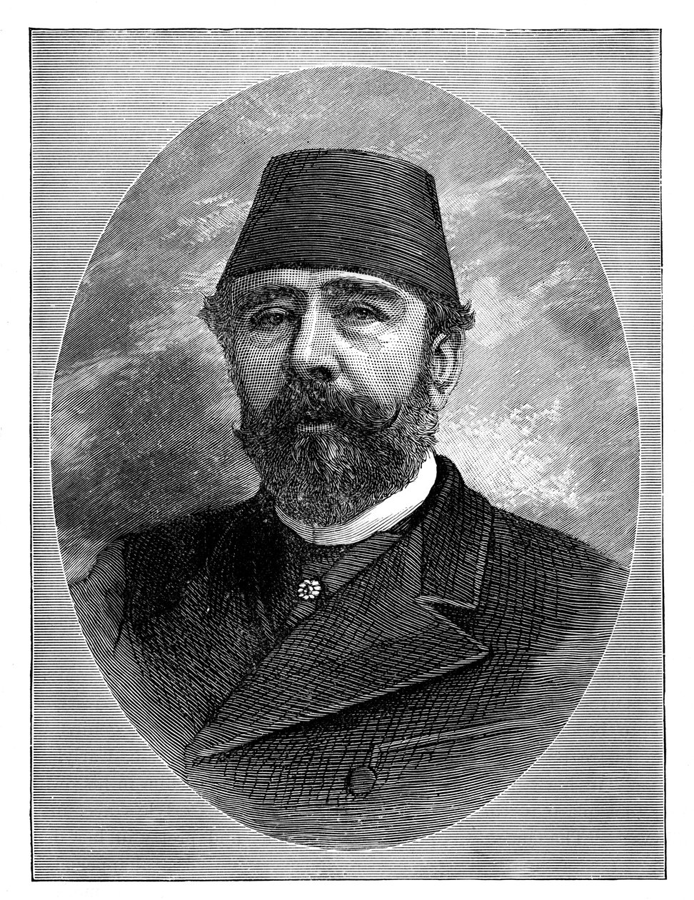 Ismail Pasha, 1830-1895 af Unbekannt