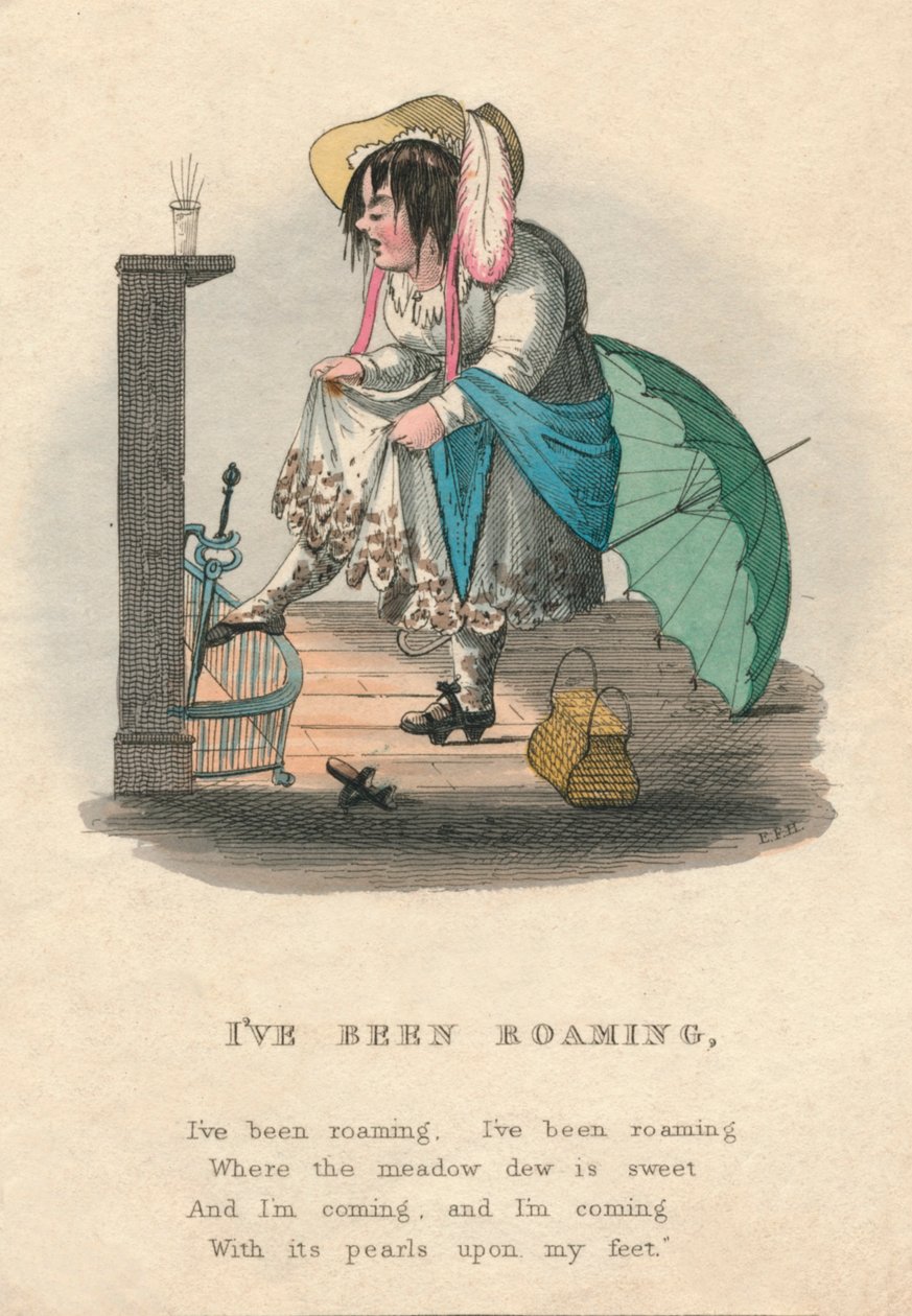 Jeg har været på roaming, 1828. af Unbekannt
