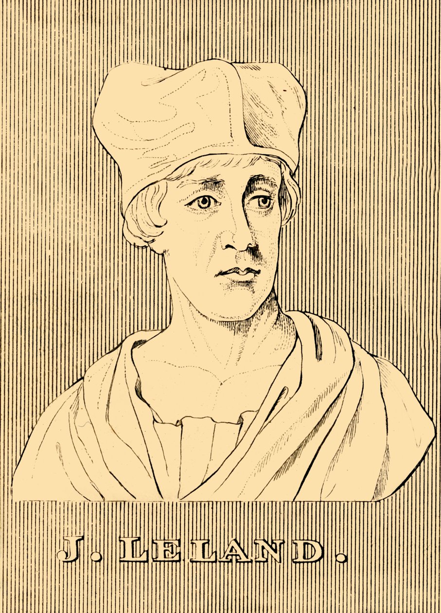 J. Leland, c1503-1552, 1830. af Unbekannt