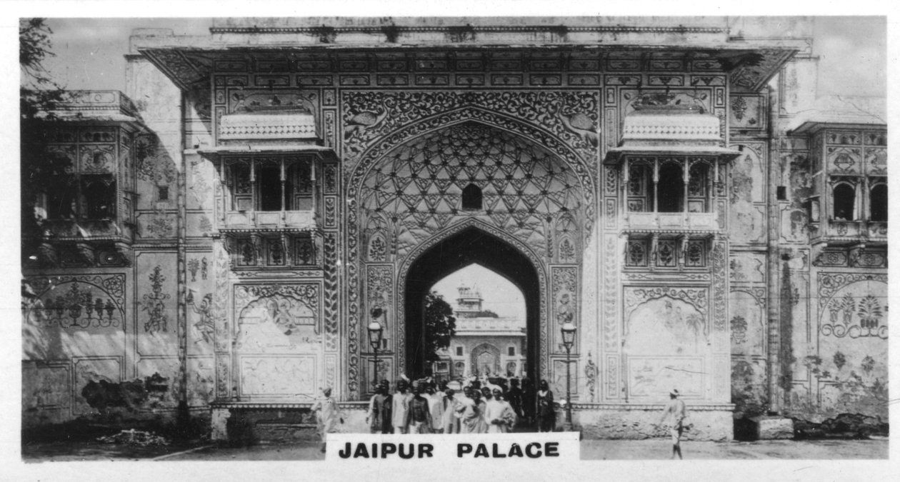 Jaipur Palace, Indien, c1925 af Unbekannt