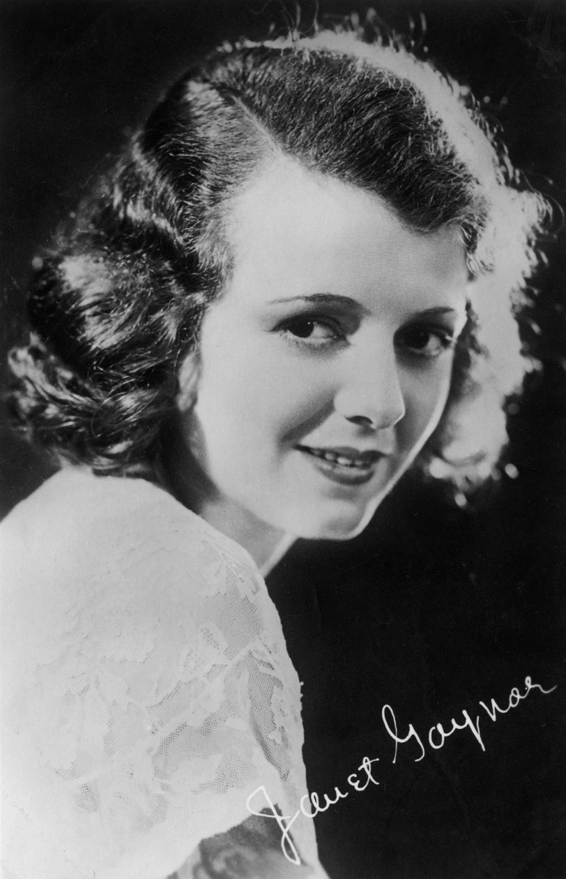 Janet Gaynor 1906-1984, amerikansk skuespillerinde, 20. århundrede af Unbekannt