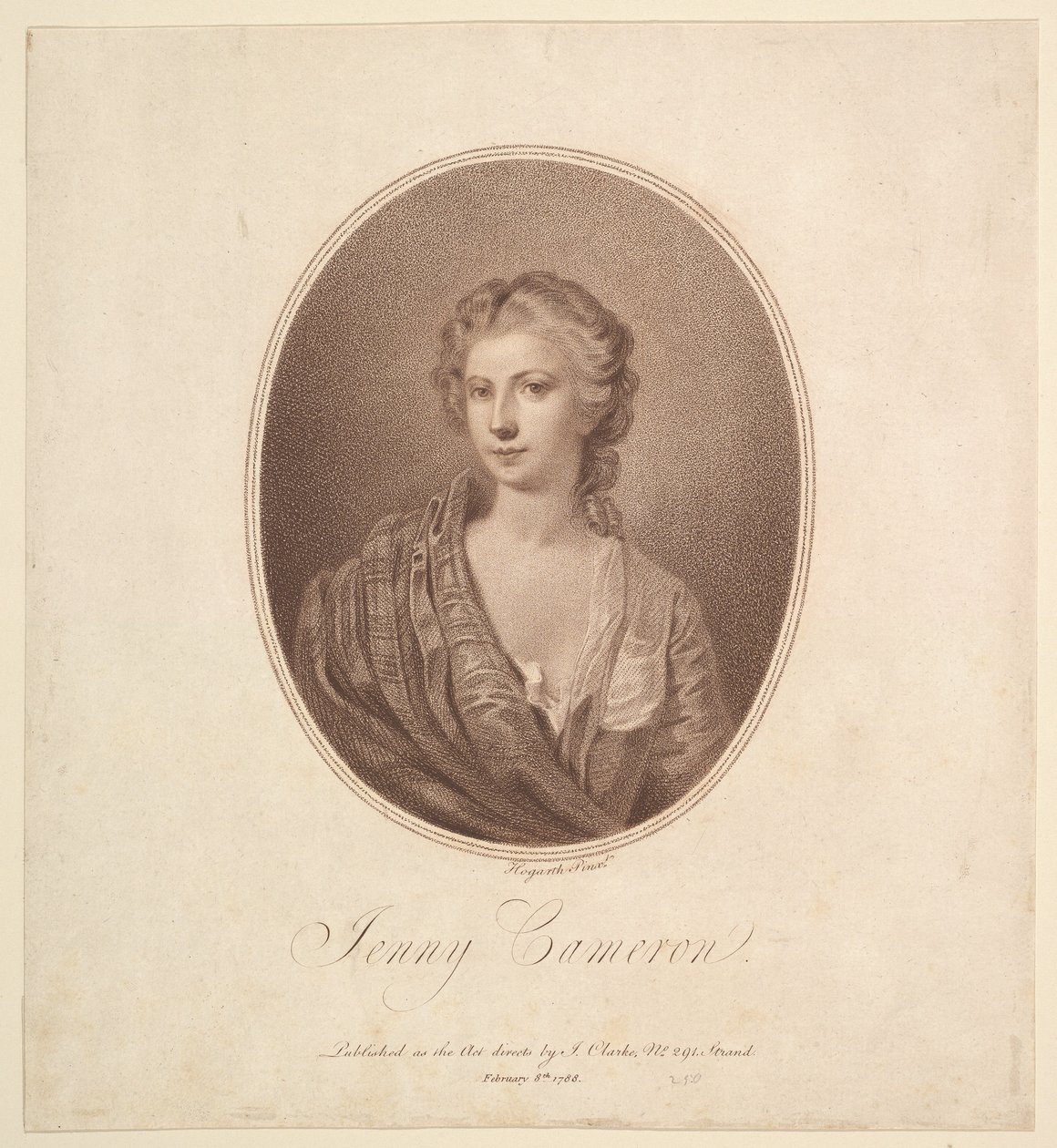 Jenny Cameron, 8. februar 1788. af Unbekannt