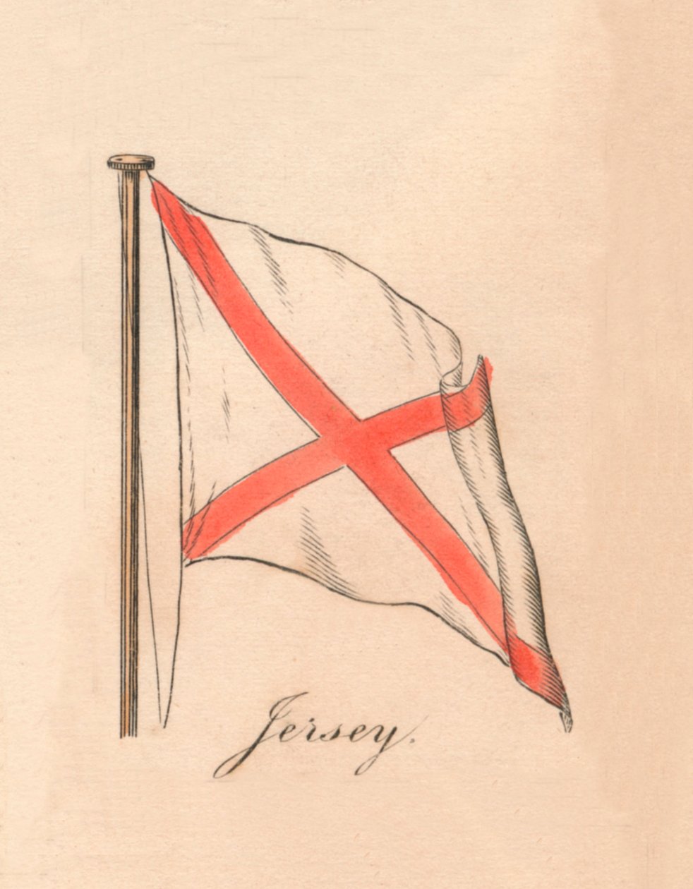Jersey, 1838 af Unbekannt