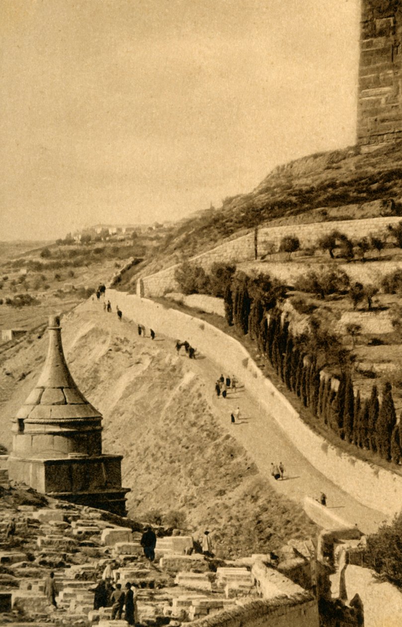 Jerusalem - Absaloms grav, c1918-c1939. af Unbekannt