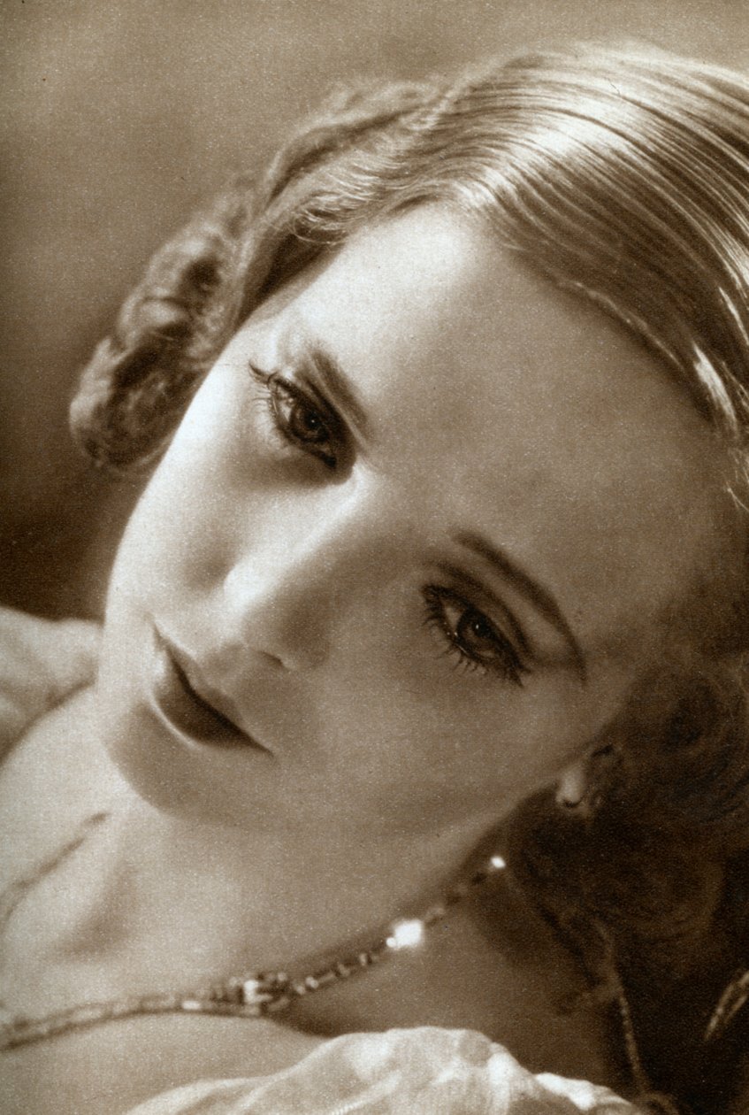 Jessie Matthews, britisk skuespillerinde, 1933 af Unbekannt