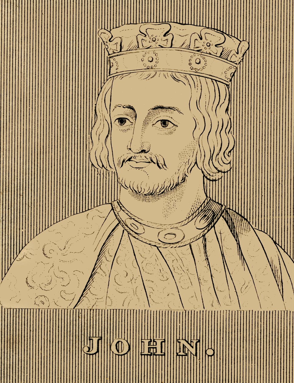 John, 1166-1216, 1830. af Unbekannt