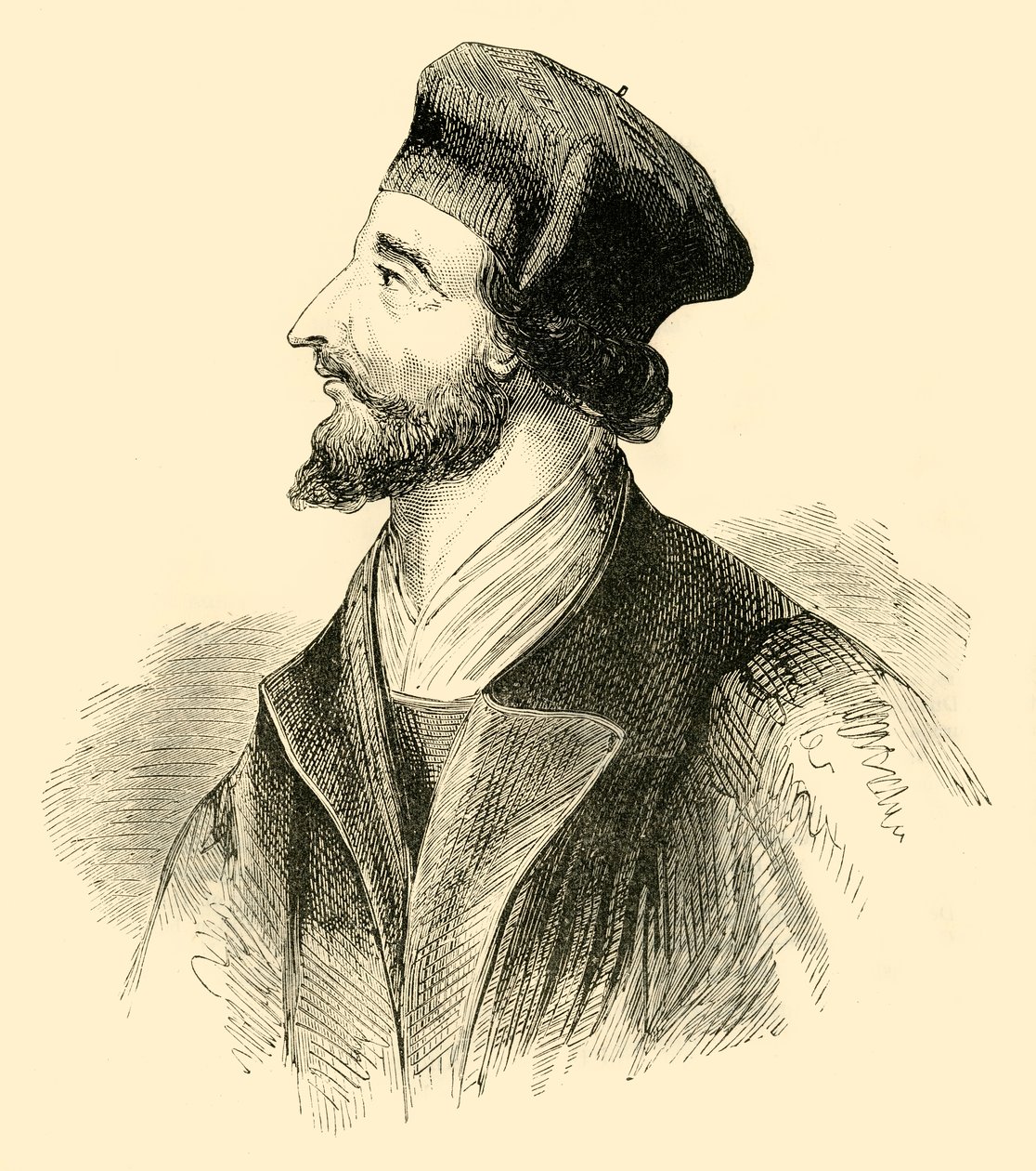John Huss, c1369-1415, 1890. af Unbekannt