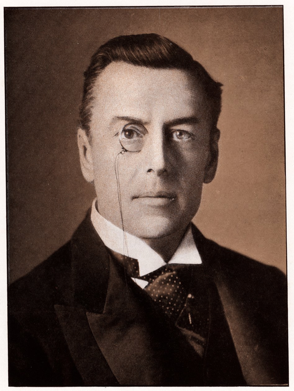 Joseph Chamberlain, britisk politiker, omkring 1900 af Unbekannt