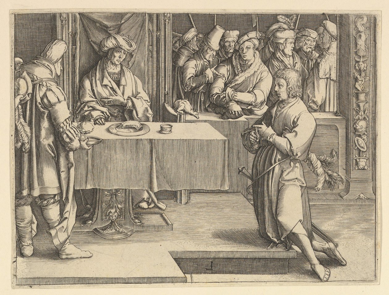 Joseph Tolkning Pharoahs Dreams kopi, 1640-70. af Unbekannt