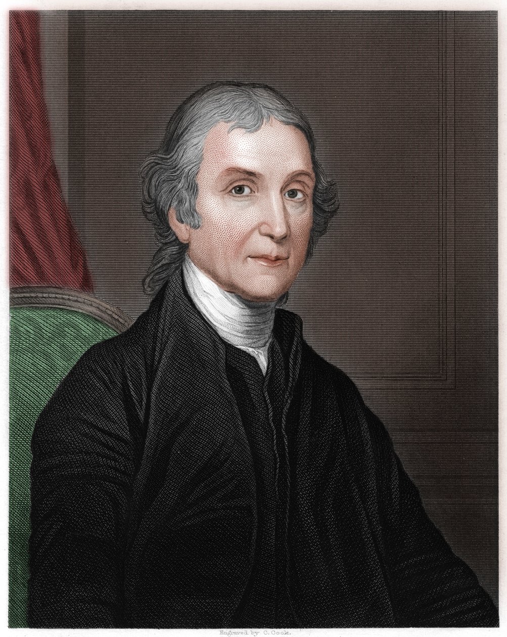 Joseph Priestley, engelsk kemiker og presbyteriansk minister, 1860. af Unbekannt