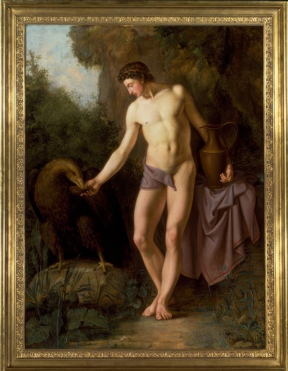 Jupiter og Ganymedes af Unbekannt