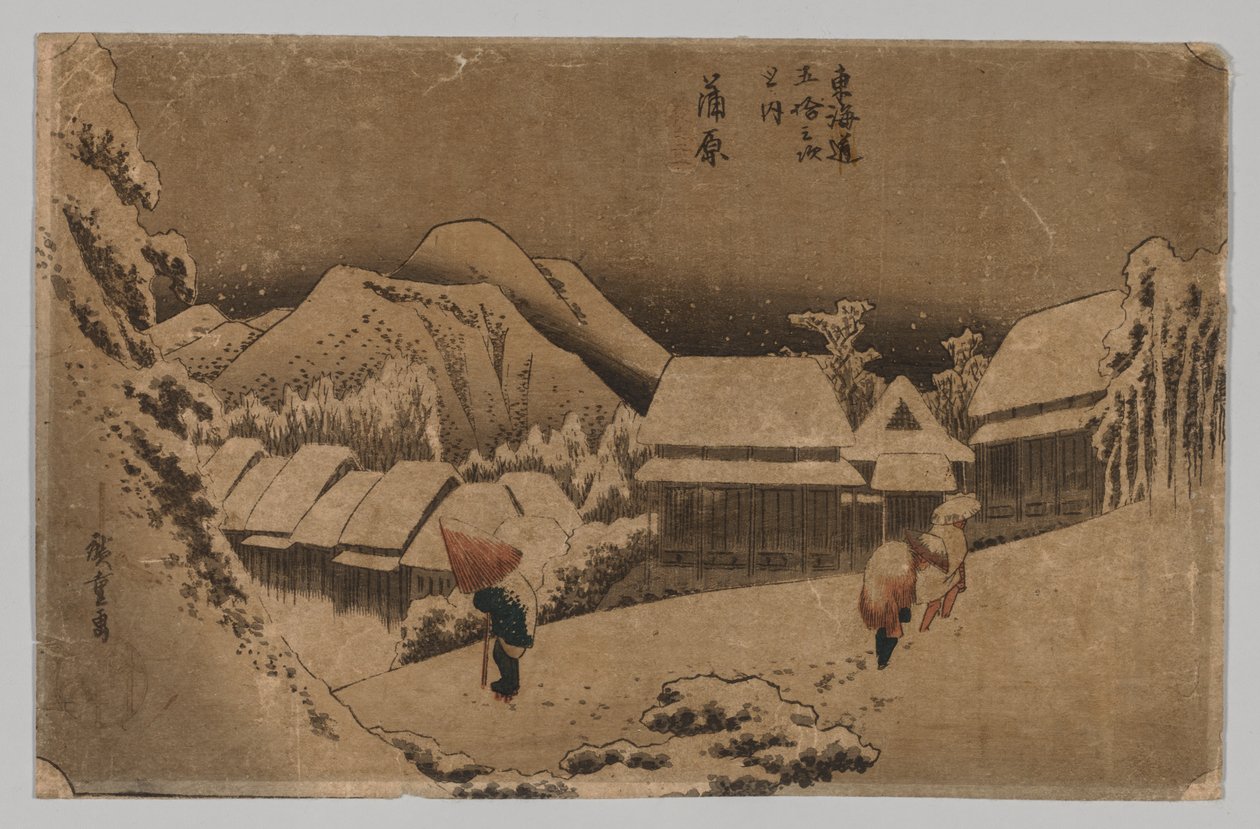 Kambara: Aftensne, 1797-1858. af Unbekannt