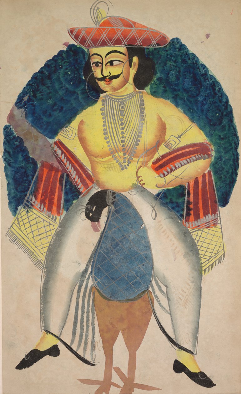 Kartikeya, 1800-tallet. af Unbekannt