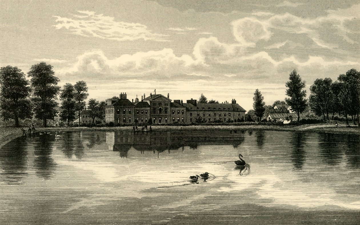 Kensington Palace, c1876. af Unbekannt