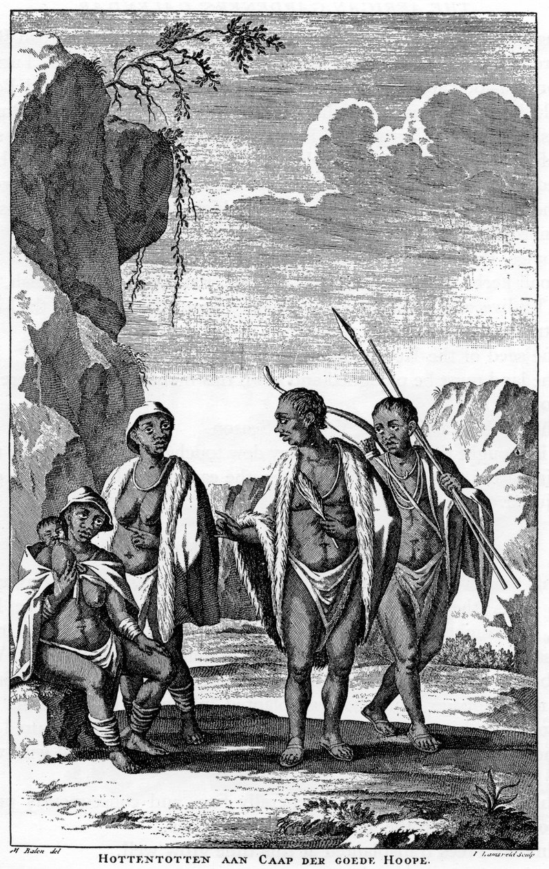 Khoikhoi arbejdere, 1931 af Unbekannt