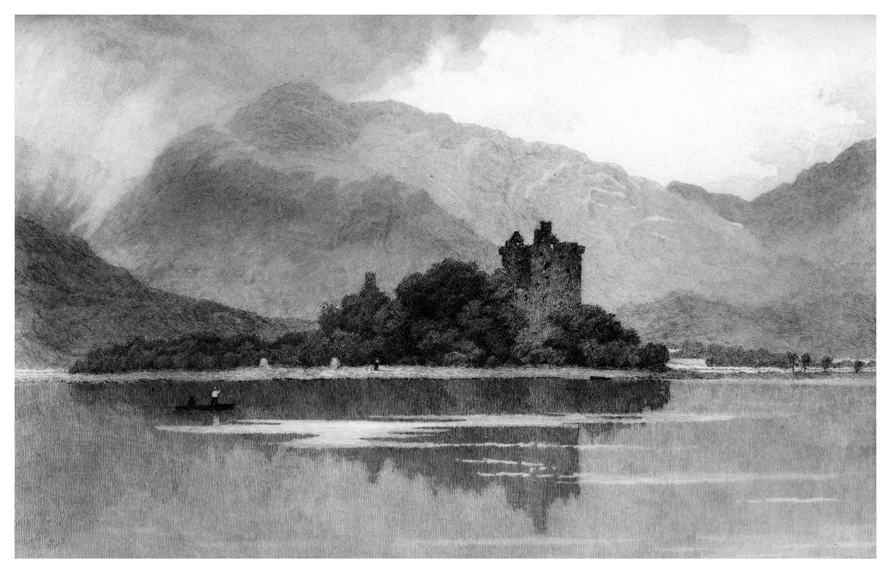 Kilchurn Castle, 1895 af Unbekannt