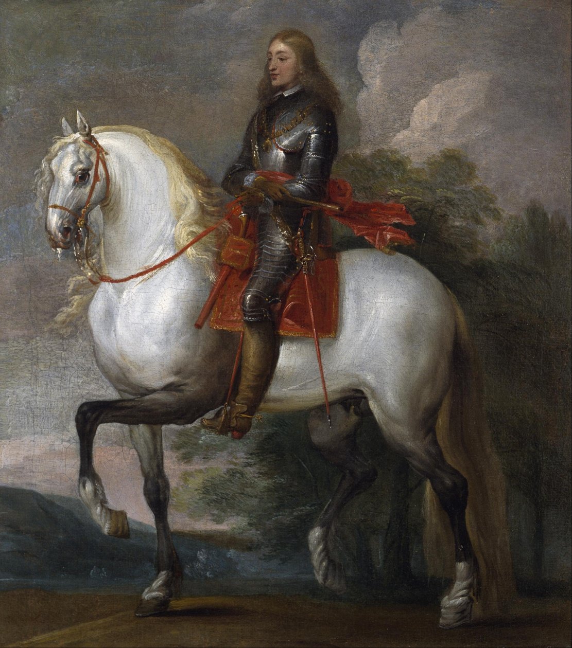 Kong Carlos II af Spanien af Unbekannt
