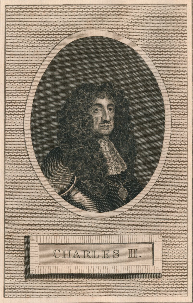 Kong Charles II, 1793 af Unbekannt