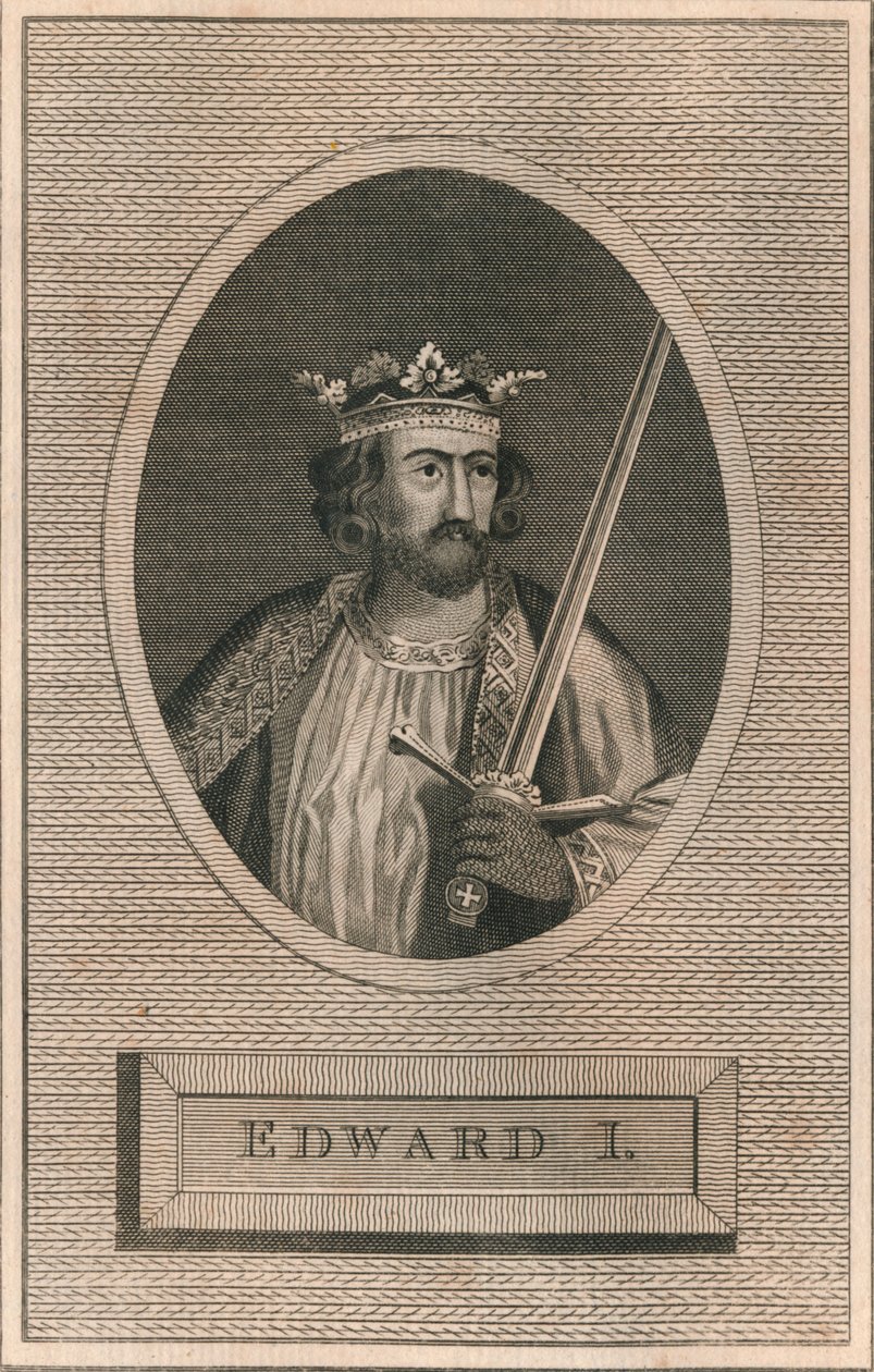 Kong Edward I, 1793 af Unbekannt