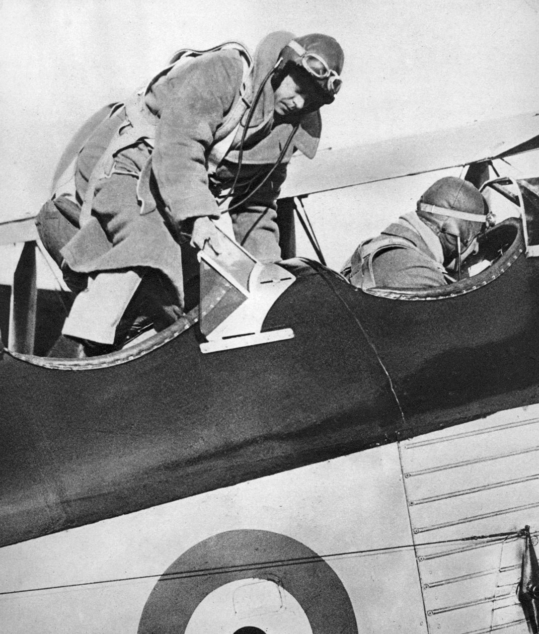 Kong Edward VIII i et fly, 1936 af Unbekannt