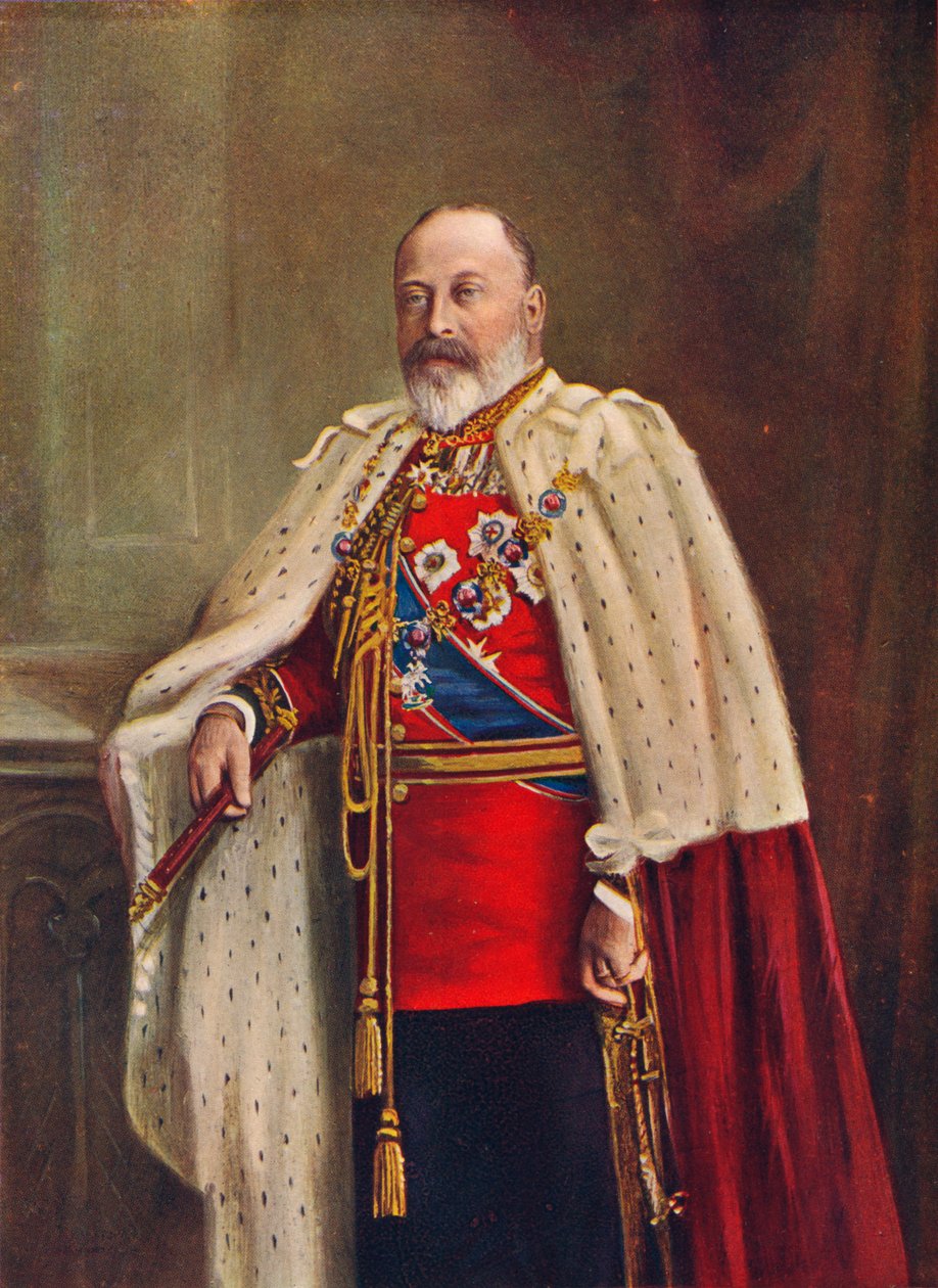 Kong Edward VII, 1906 af Unbekannt