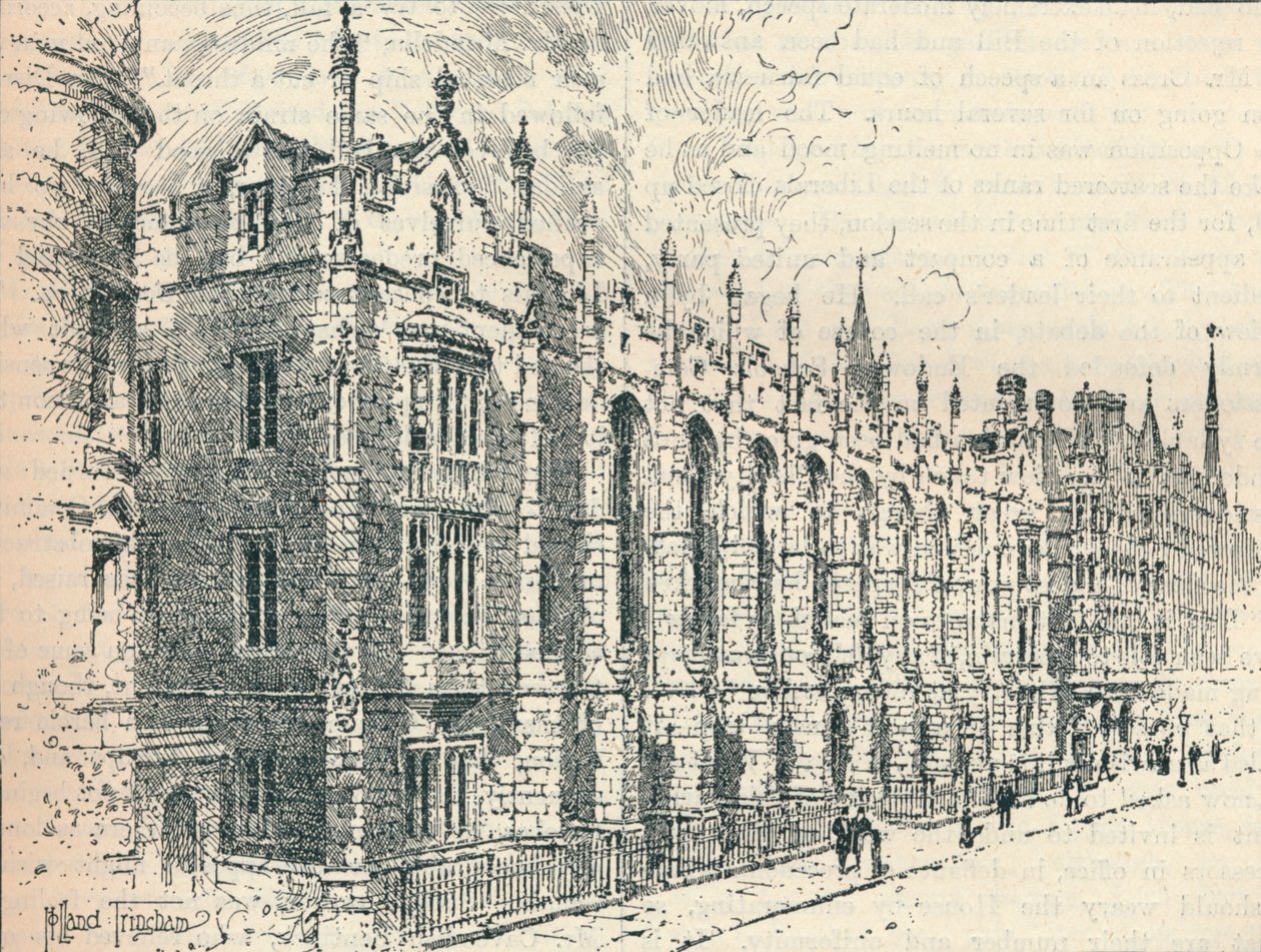 King Edward VI School, Birmingham, 19. århundrede 1906 af Unbekannt