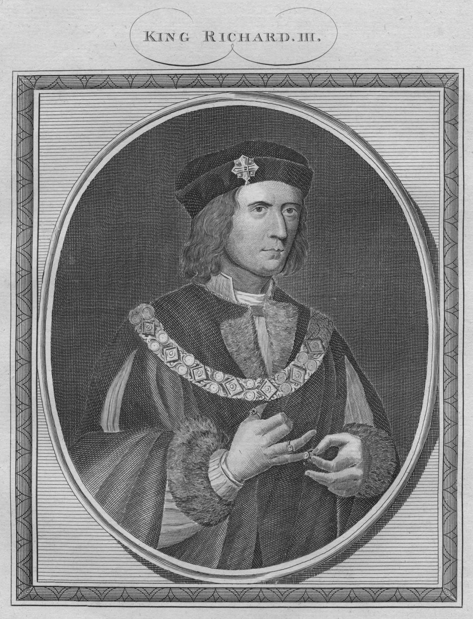 Kong Richard III, 1786. af Unbekannt
