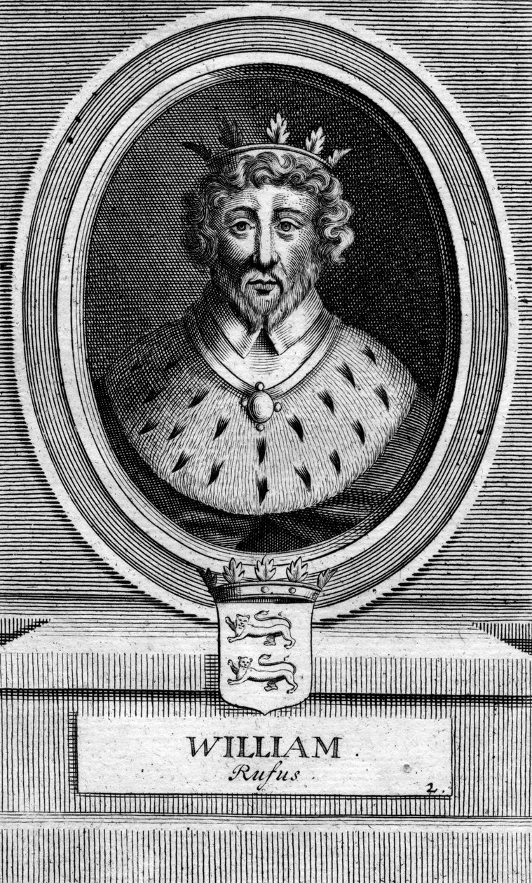 Kong William II af England af Unbekannt