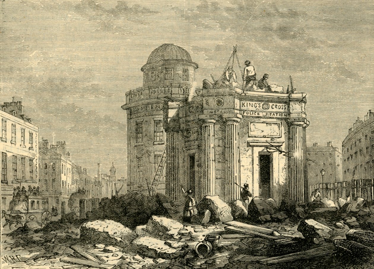 Kings Cross, c1872. af Unbekannt