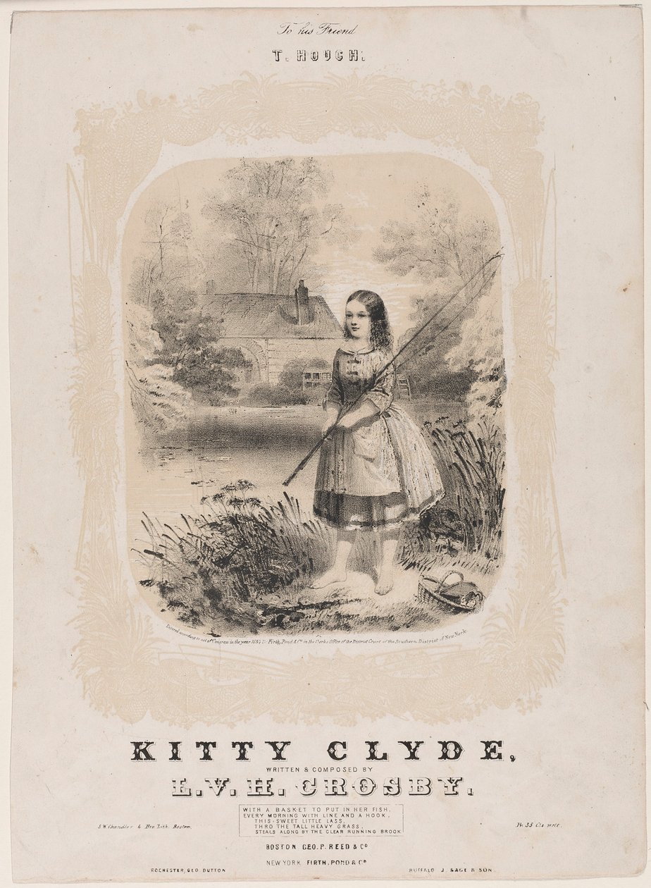 Kitty Clyde, 1854. af Unbekannt