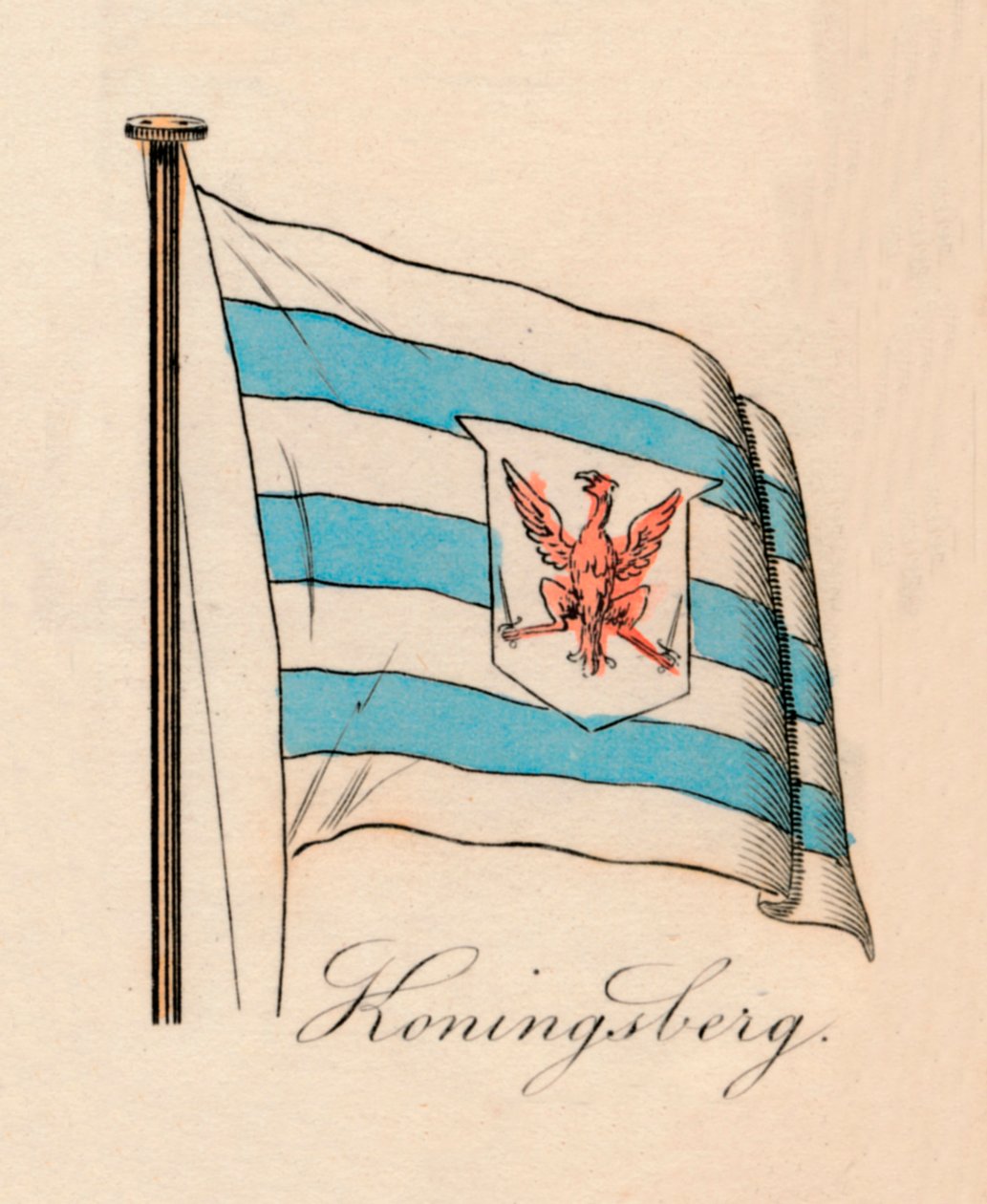 Koningsberg, 1838 af Unbekannt