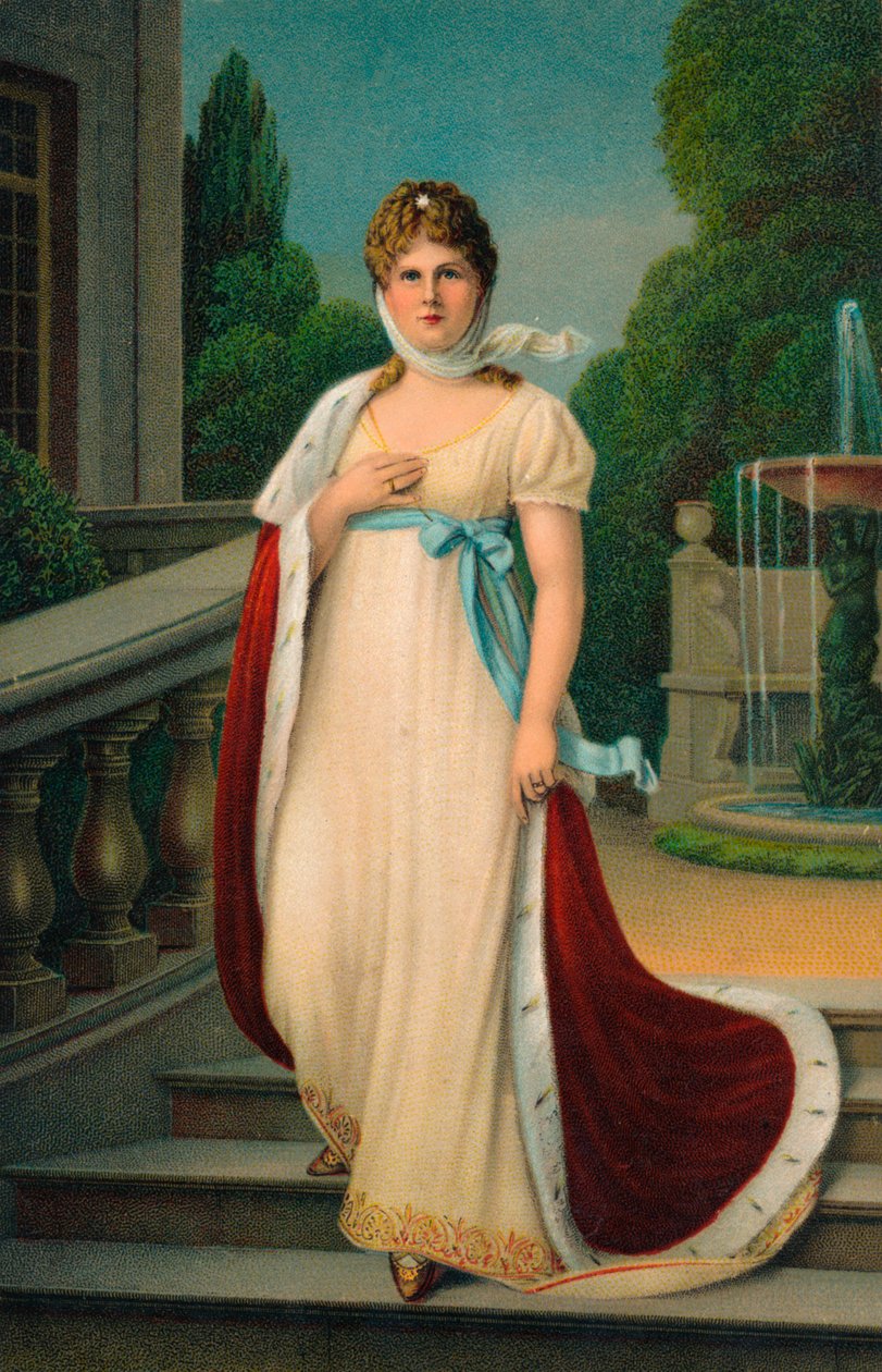 Dronning Louise af Preussen, c1910 af Unbekannt