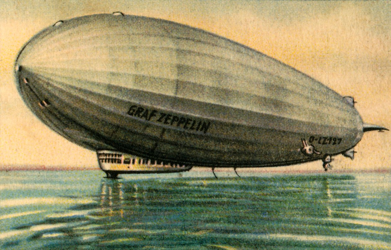 LZ 127 Graf Zeppelin, 1928, 1932. af Unbekannt