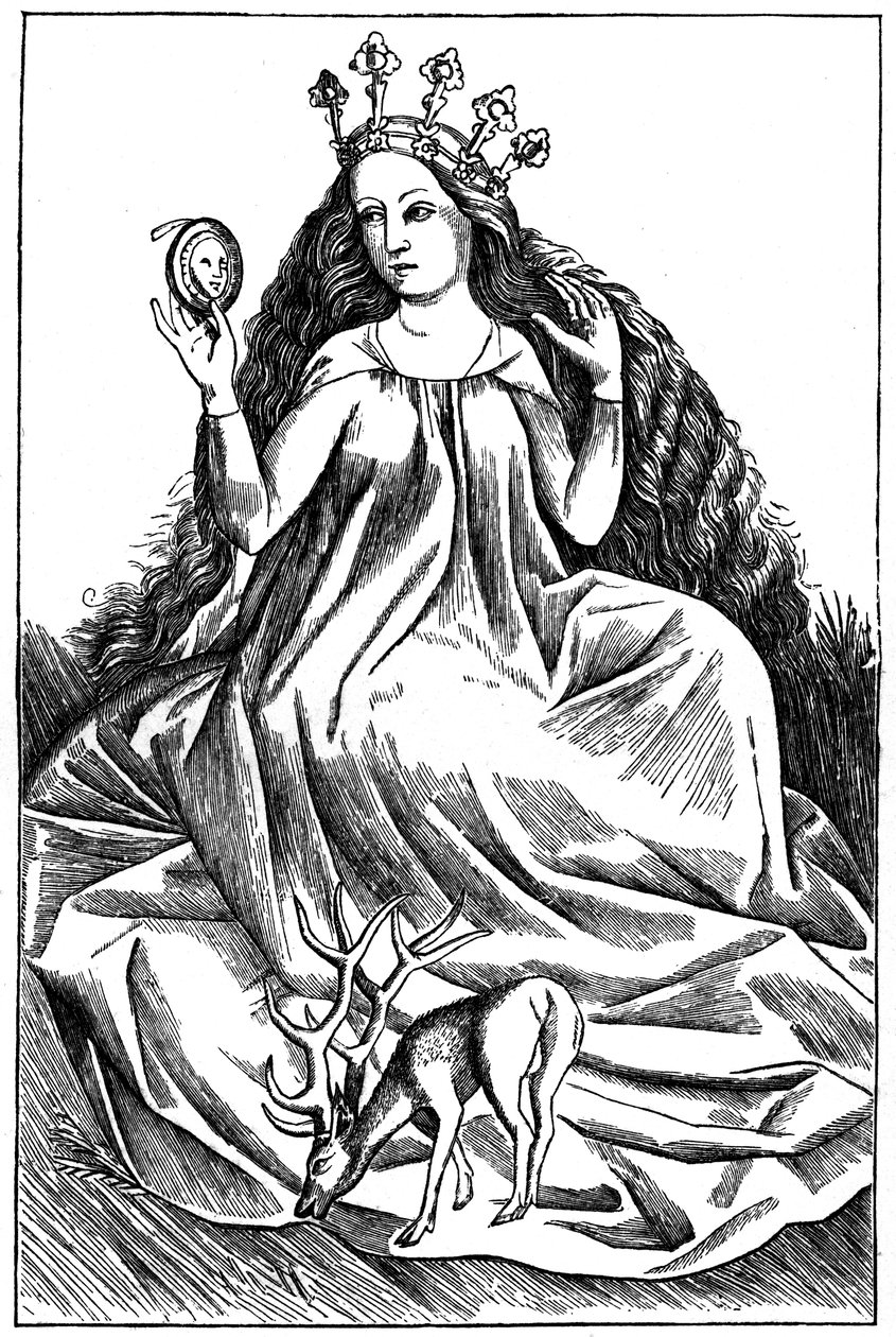 Damselen, 1466, 1870 af Unbekannt