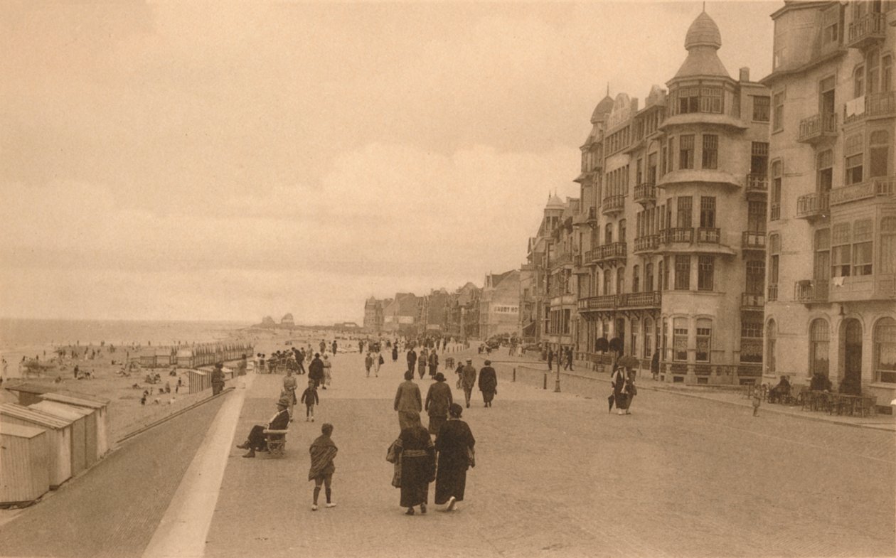 La Digue, Promenade, c1900. af Unbekannt
