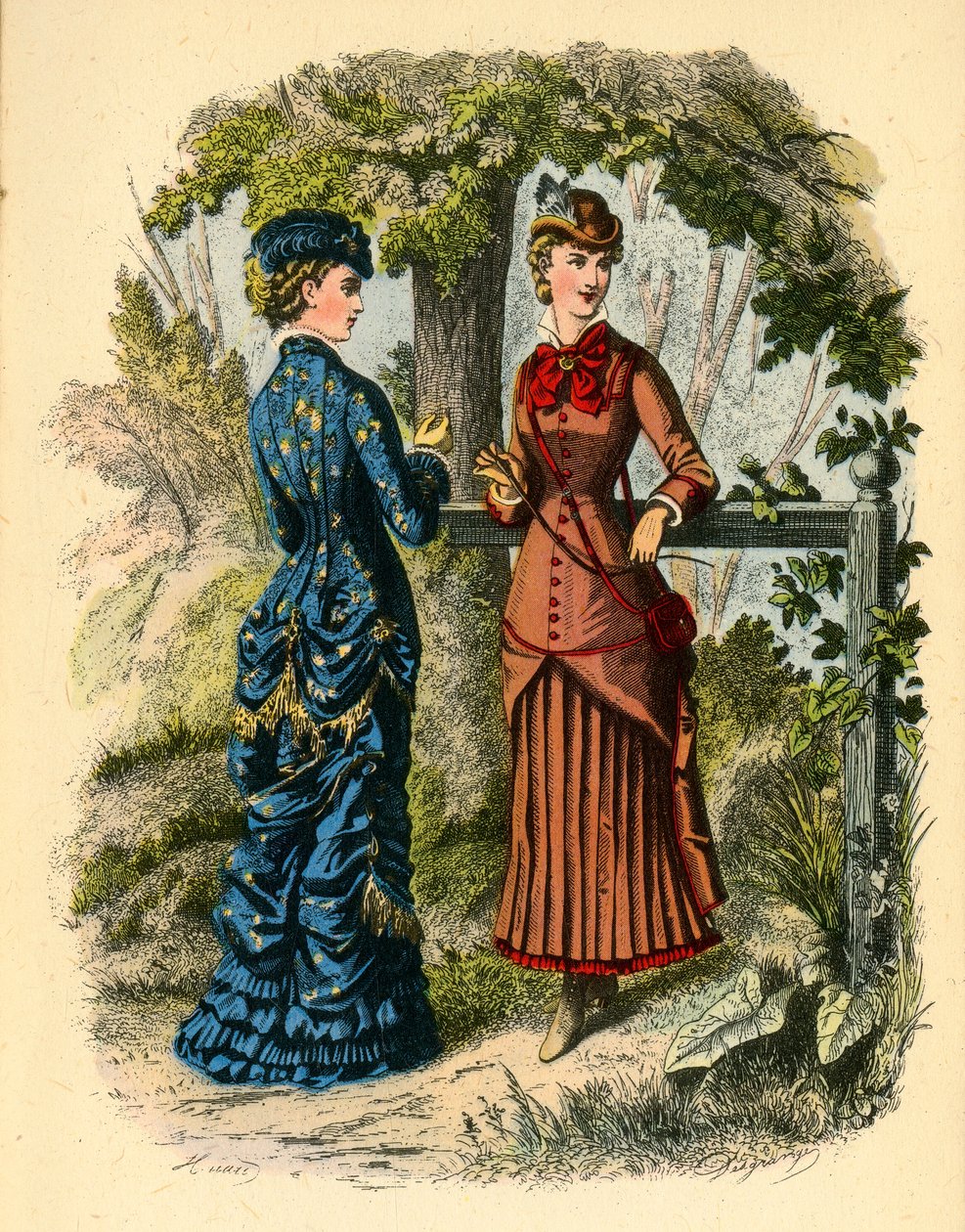 La Mode Illustree, 1880, 1943. af Unbekannt