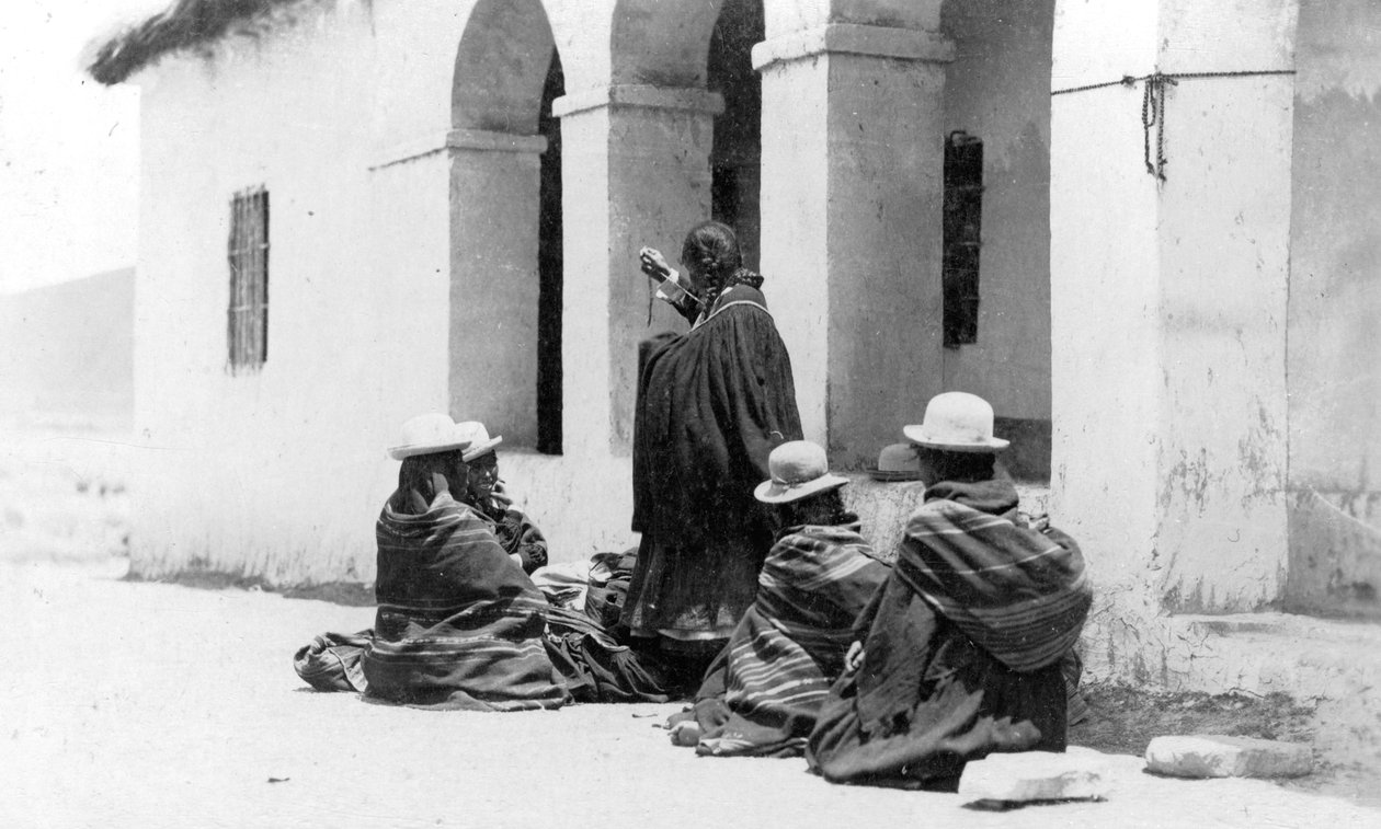 La Paz, Bolivia, omkring 1900-tallet af Unbekannt