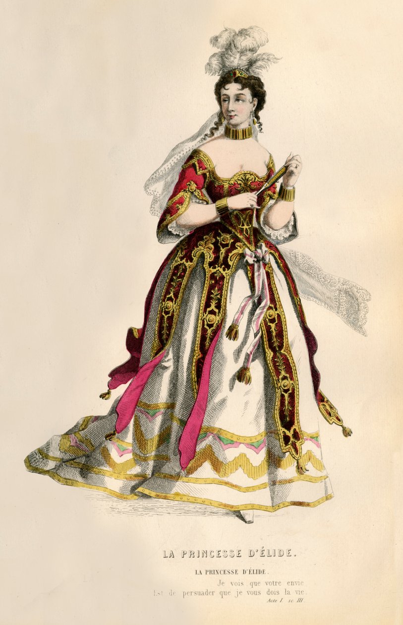Prinsessen af ​​Elis, 1868. af Unbekannt