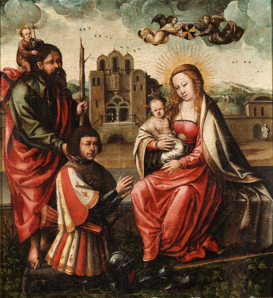 Jomfruen af Christoffer Columbus af Unbekannt