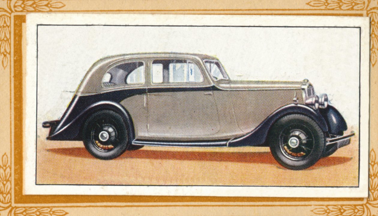 Lanchester 10 Strømlinet Saloon, c1936 af Unbekannt